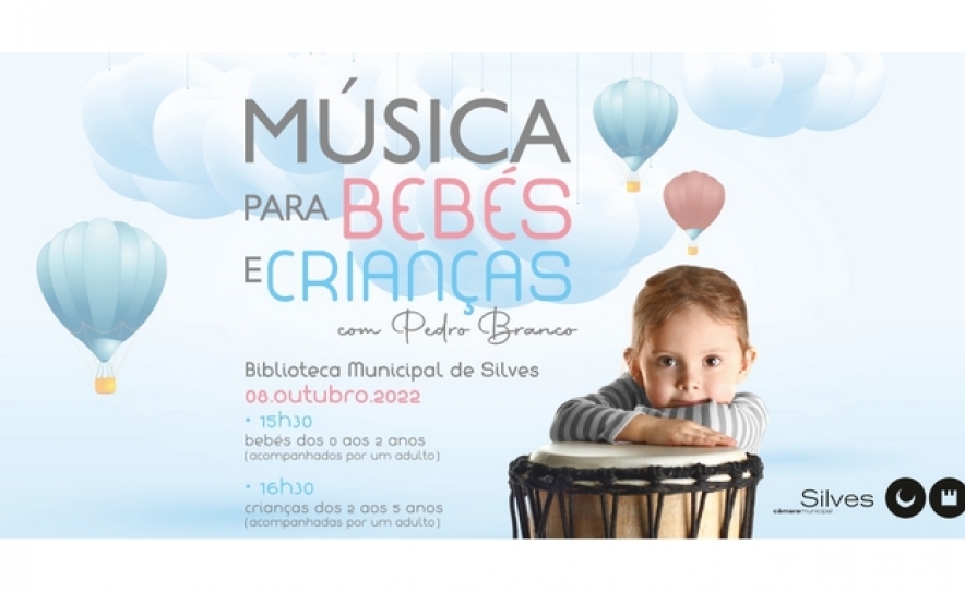 MÚSICA PARA BEBÉS E CRIANÇAS REGRESSA EM OUTUBRO À BIBLIOTECA MUNICIPAL DE SILVES