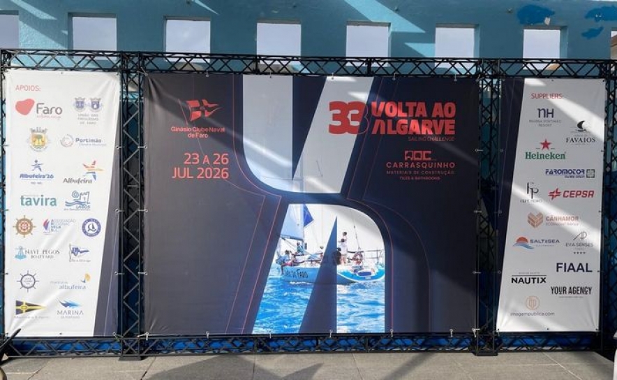 A 33.ª Volta ao Algarve à Vela arranca hoje, com 25 embarcações e mais de 120 velejadores