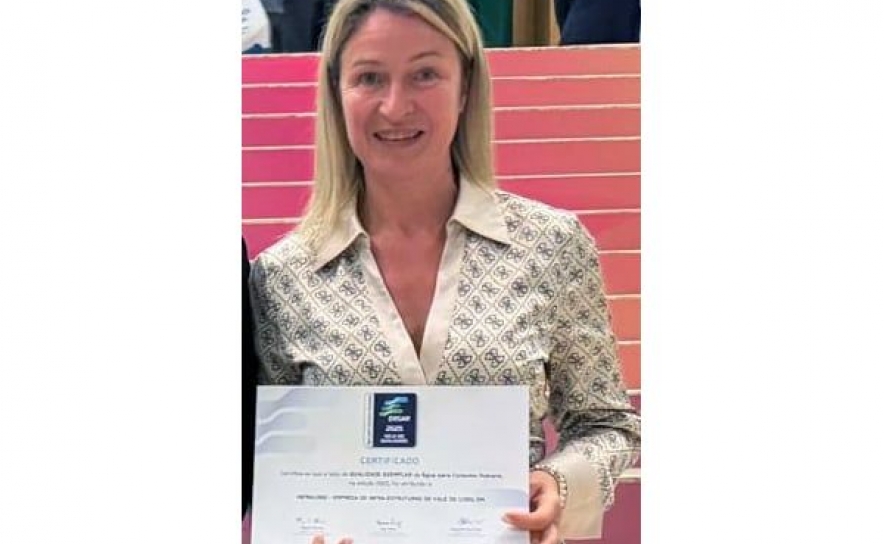 Infralobo distinguida com Selo de Qualidade Exemplar da Água para Consumo Humano 2025