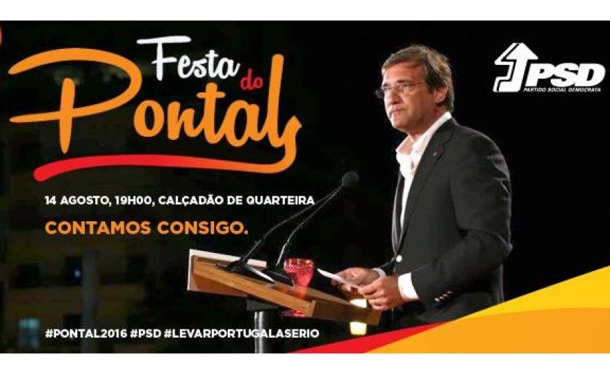 Passos Coelho regressa hoje à Festa do Pontal, agora como líder da oposição