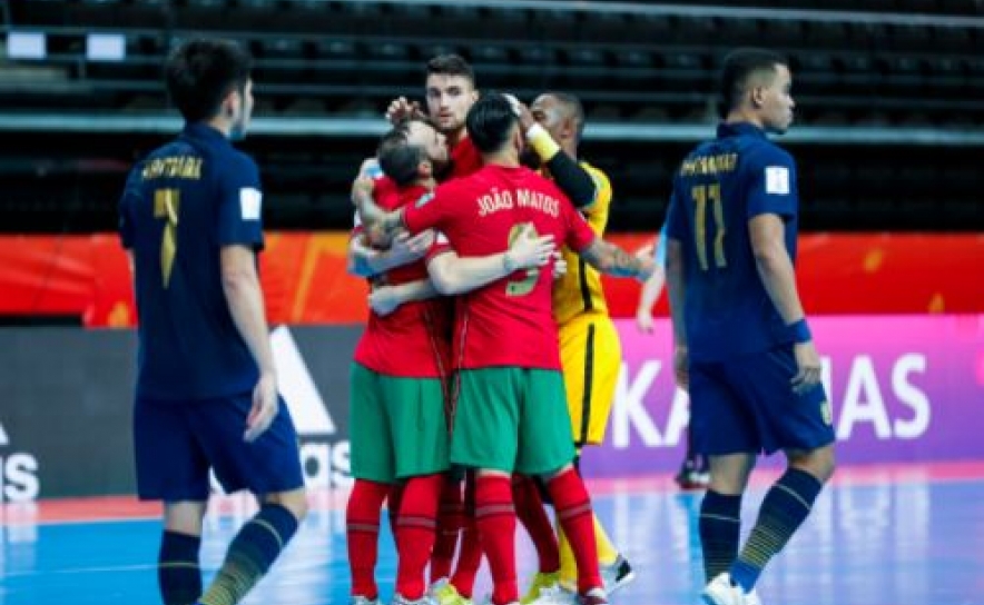 Futsal/Mundial: Portugal vence Argentina e sagra-se campeão pela primeira vez