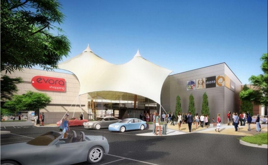 Évora Shopping recomeçou a ser construído este mês para voltar a abrir em 2017