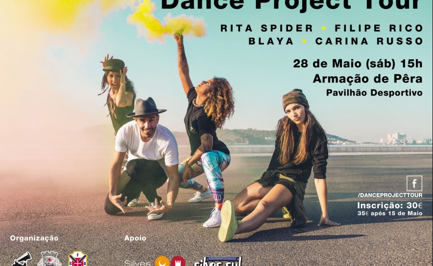 DANCE PROJECT TOUR PASSA POR ARMAÇÃO DE PÊRA