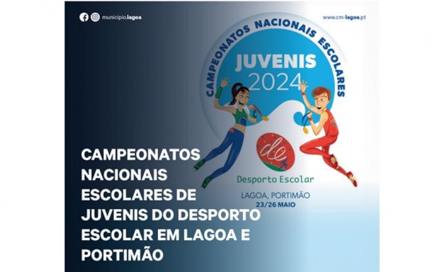 Campeonatos Nacionais Escolares de Juvenis do Desporto Escolar em Lagoa e Portimão
