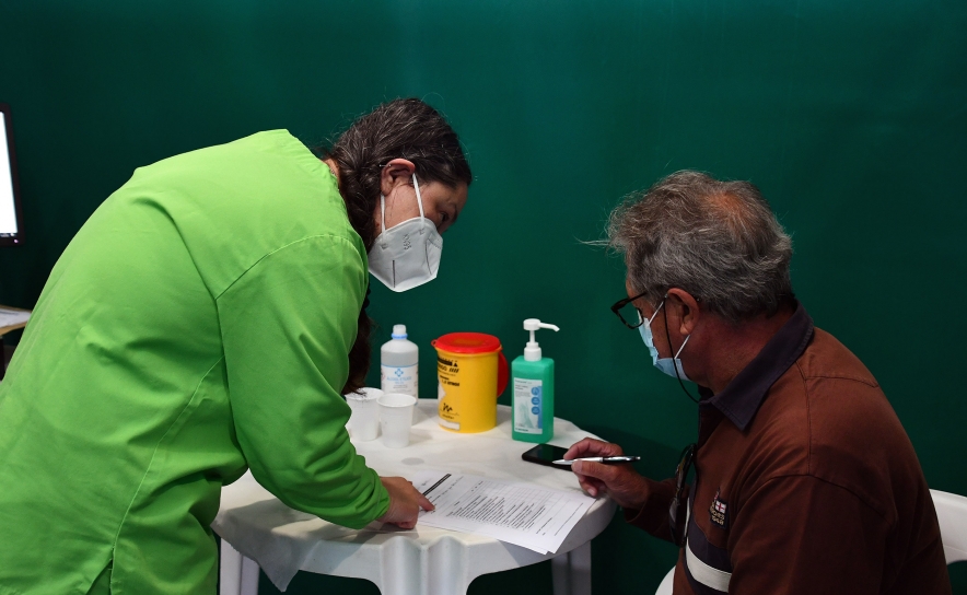 Covid-19: Centro de Vacinação de Vila Real de Santo António já se encontra em funcionamento