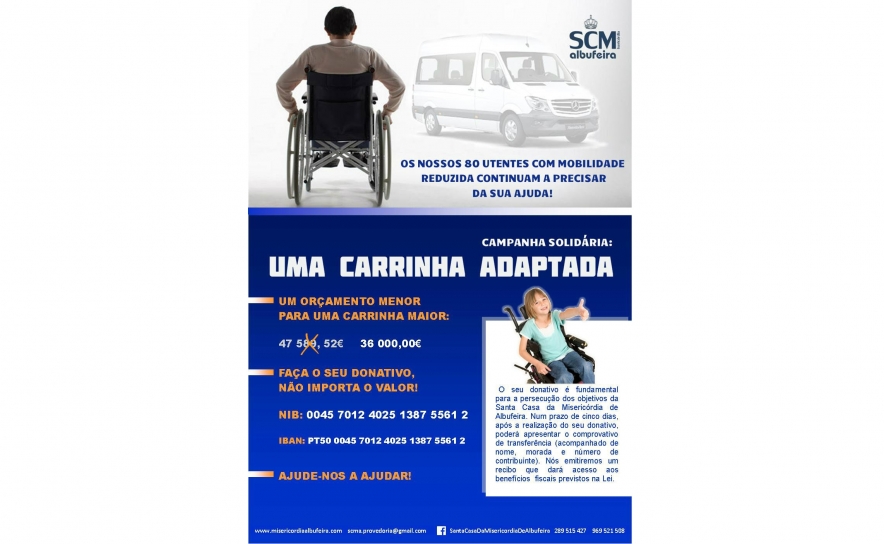 Campanha “Uma Carrinha Adaptada”