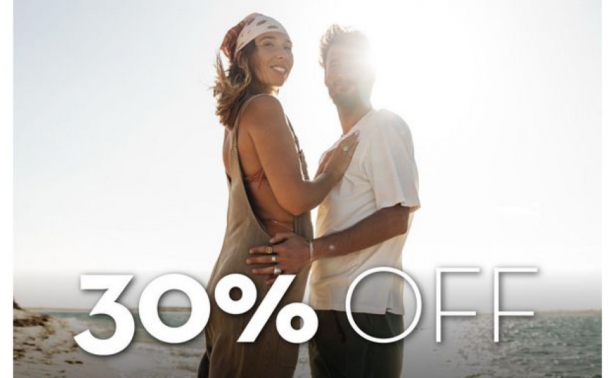 Campanha de 30% de desconto em reservas de 31 de julho a 1 de setembro