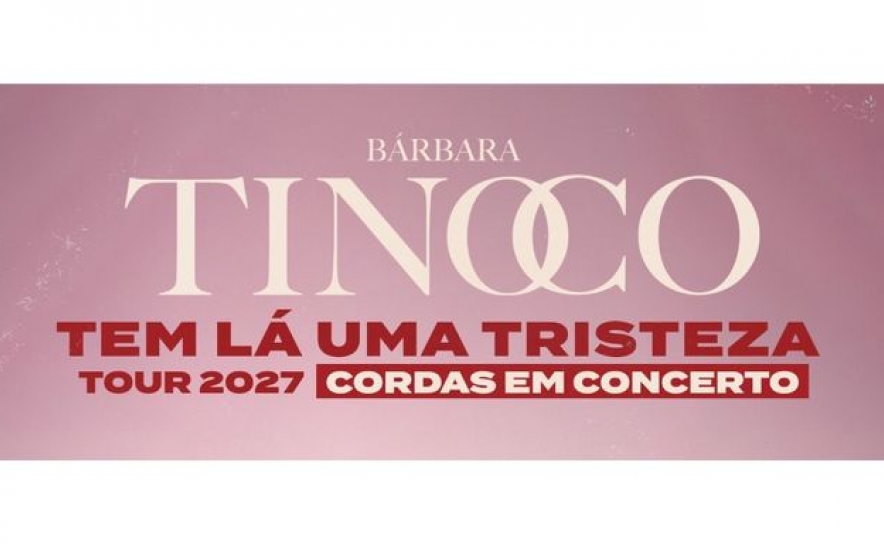 Bárbara Tinoco promete levar Faro ao delírio com espetáculo épico no Teatro das Figuras em março de 2027!