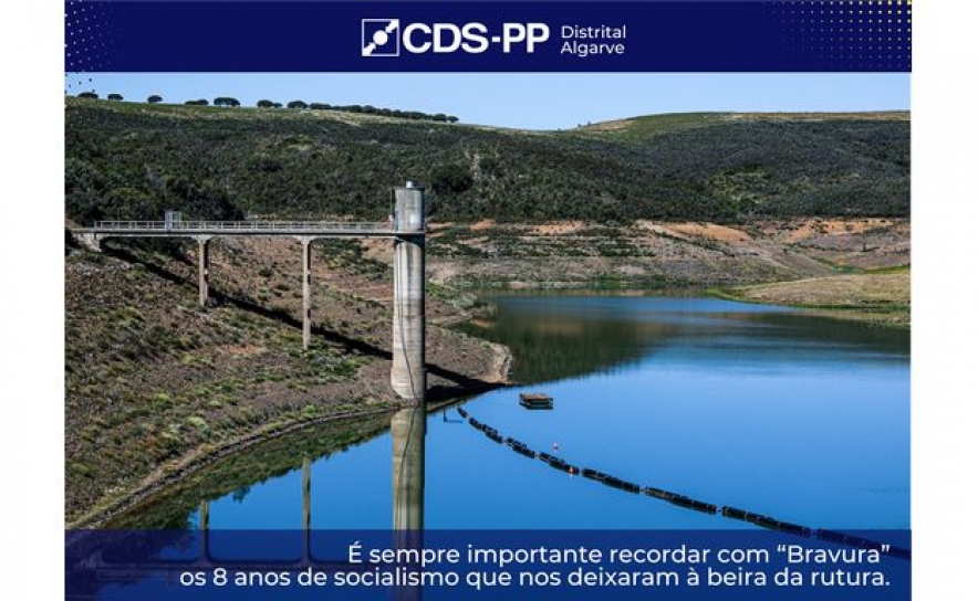 CDS-PP Barragem da Bravura - Crítica infundada do PS