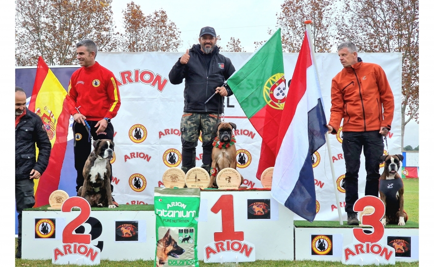 Pódio Babilonia + outros concorrentes