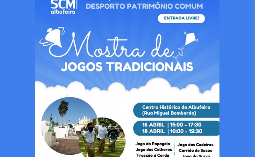 MISERICÓRDIA DE ALBUFEIRA ASSINALA O DIA INTERNACIONAL DOS MONUMENTOS E SÍTIOS COM MOSTRA DE JOGOS TRADICIONAIS