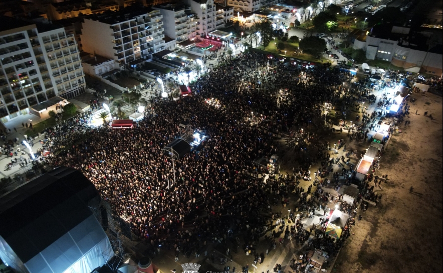 Passagem de Ano em Monte Gordo atrai milhares de pessoas e confirma sucesso absoluto