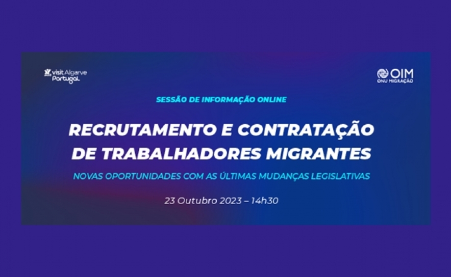 Sessão Online «Recrutamento e Contratação de Trabalhadores Migrantes» 