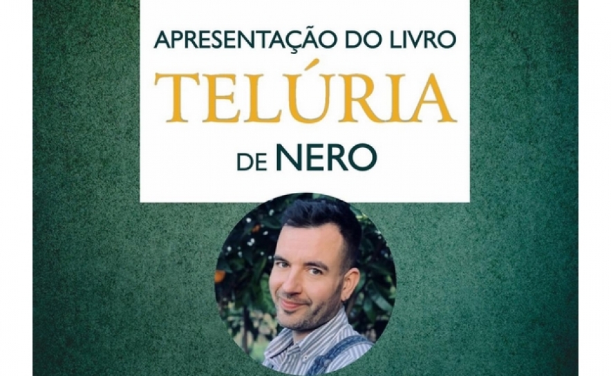Nero apresenta novo livro «Telúria» em Silves